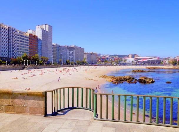 Apartamento Breogan Coruna A Coruña Buitenkant foto