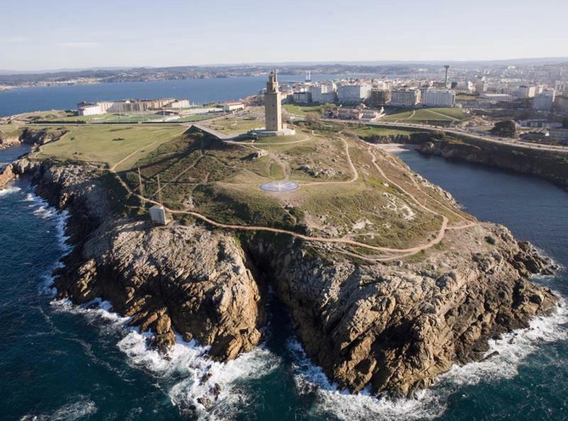 Apartamento Breogan Coruna A Coruña Buitenkant foto